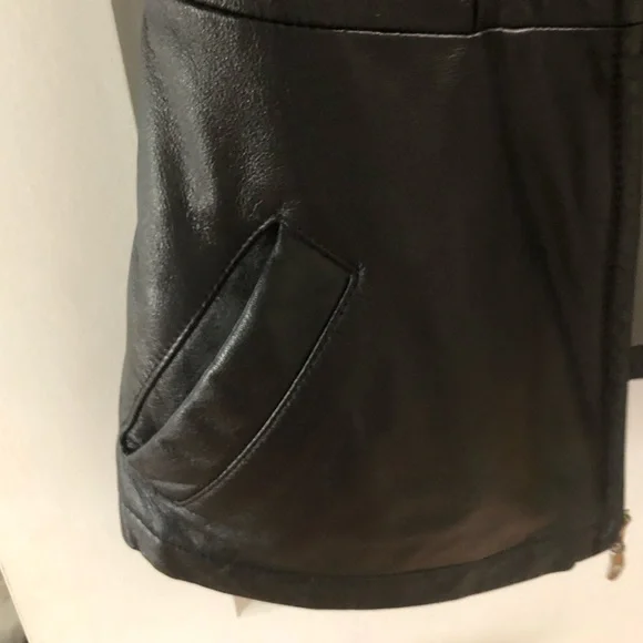 Vintage Wilsons Leather Black Jacket - Picture 8 of 13